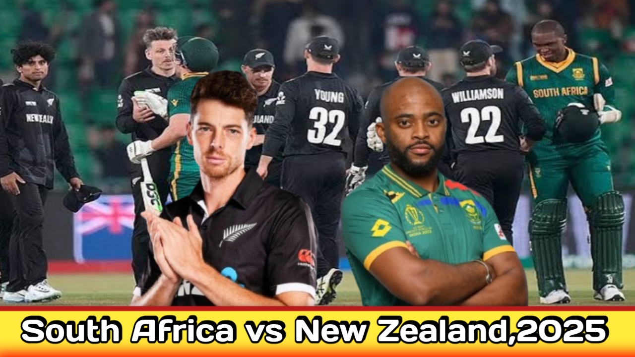 NZ vs SA Cricket Scorecard, 2nd Semi- Final at Lahore, March 05, 2025