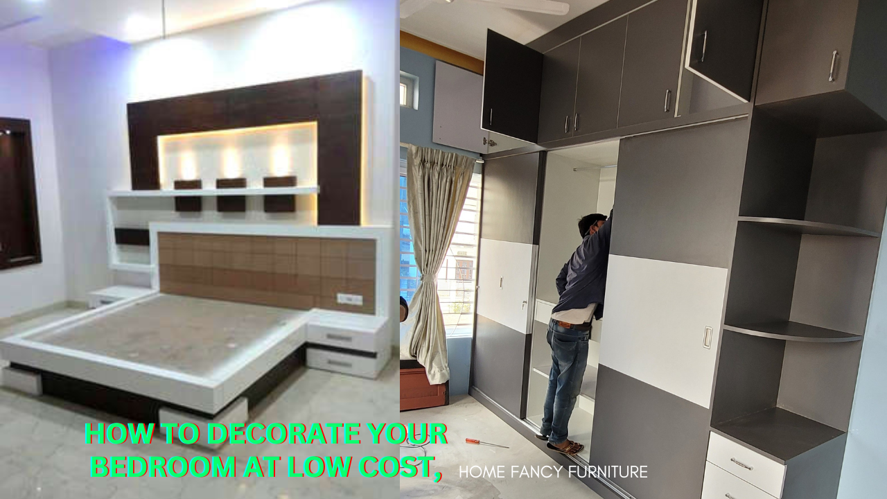 How to decorate your bedroom at low cost